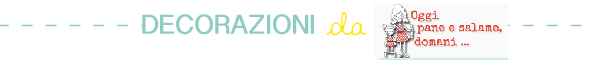 Oggi pane salame domani