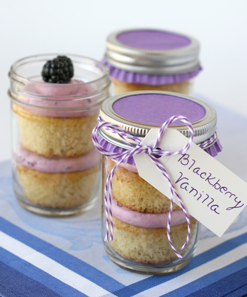 cupcake in a jar