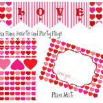 San Valentine Free Printable Party Kit
