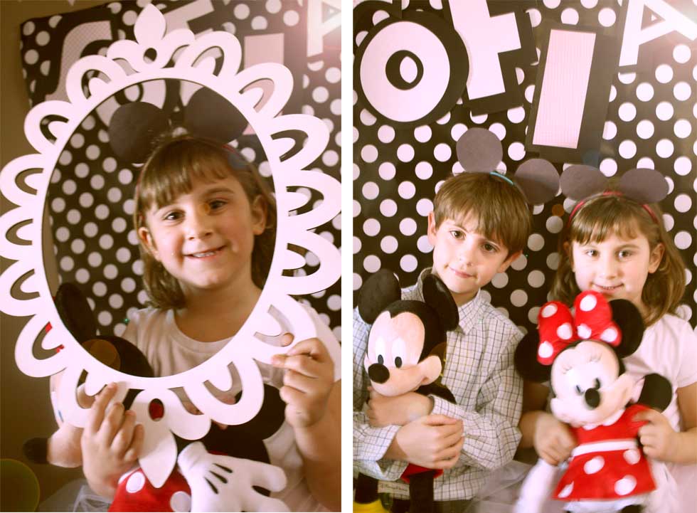 Festa Minnie Mouse Photo Booth
