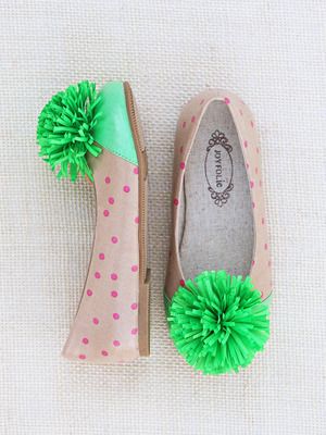 Ballerine con Pom Pom!