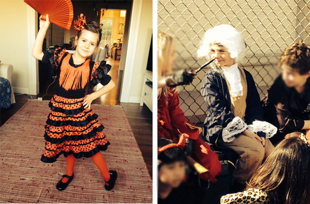 Giulia Ballerina di Flamenco e Tommy "George Washington"