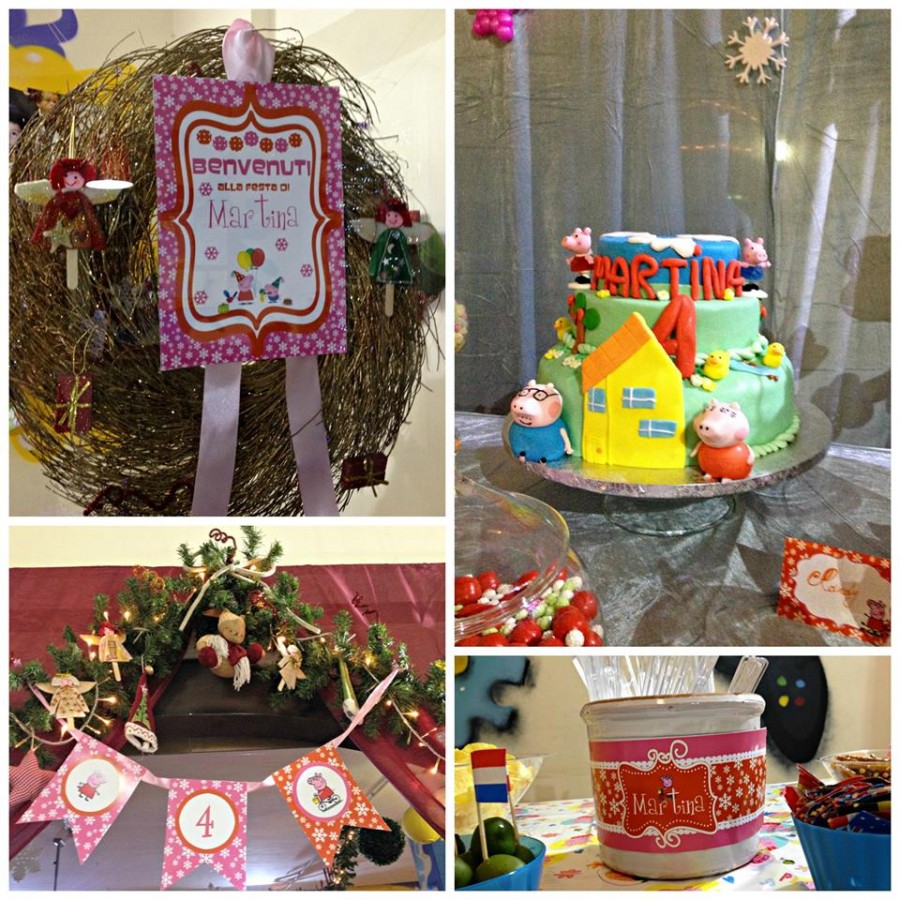 peppa pig party natale