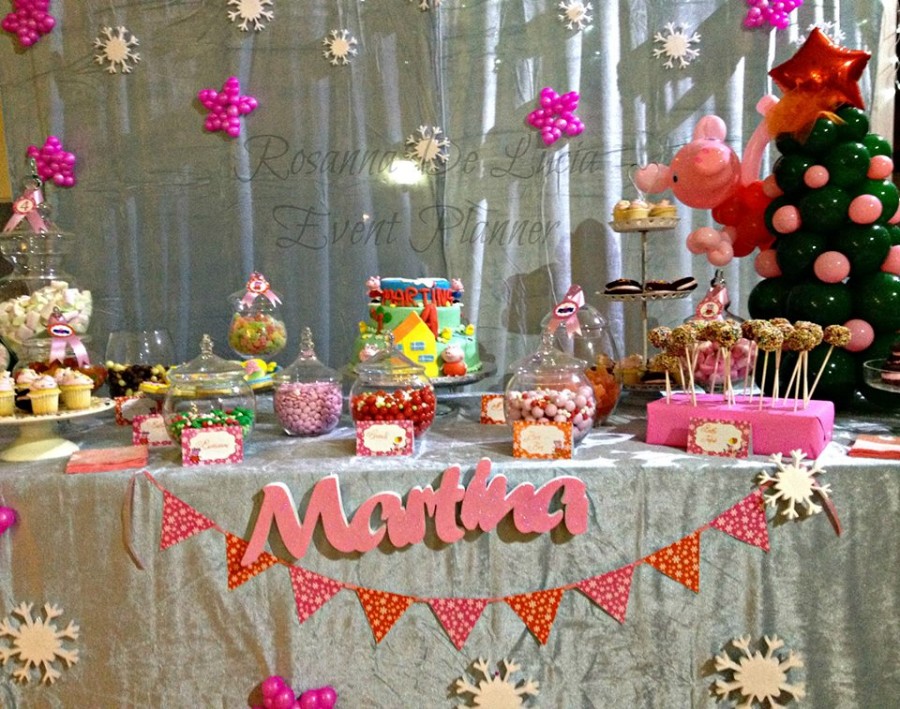 peppa pig party natale