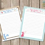 Valentine’s Letter for my son and my daughter – free printable
