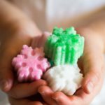 Zollette di Zucchero a forma di fiocco di neve per una festa Frozen