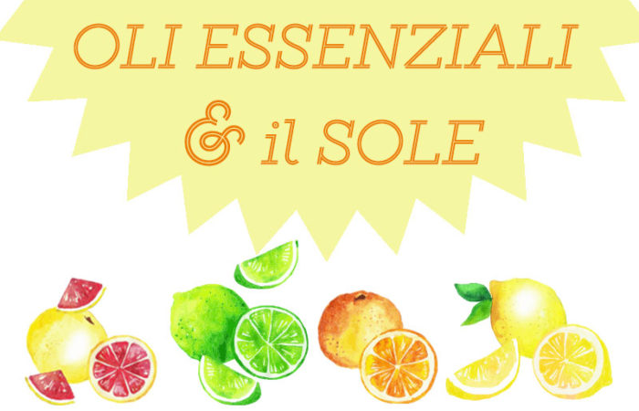 Foto tossicità e Oli Essenziali agli Agrumi